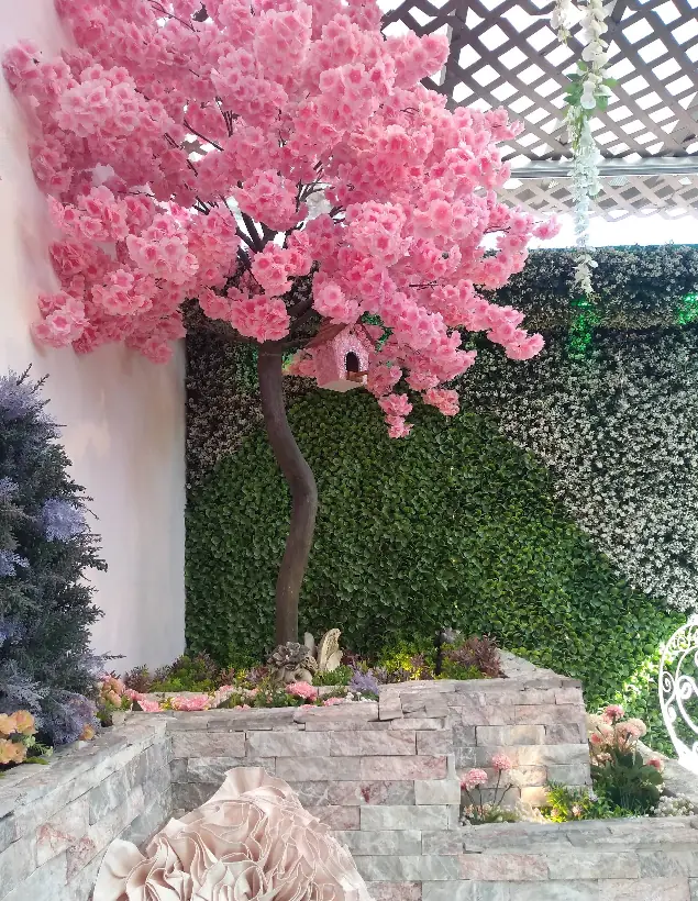 Árbol de cerezo para las fotos
